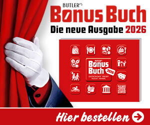 BUTLER&#39;s Bonus Buch bestellen