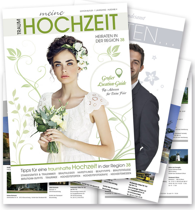 Cover Hochzeitsmagazin Meine Traumhochzeit