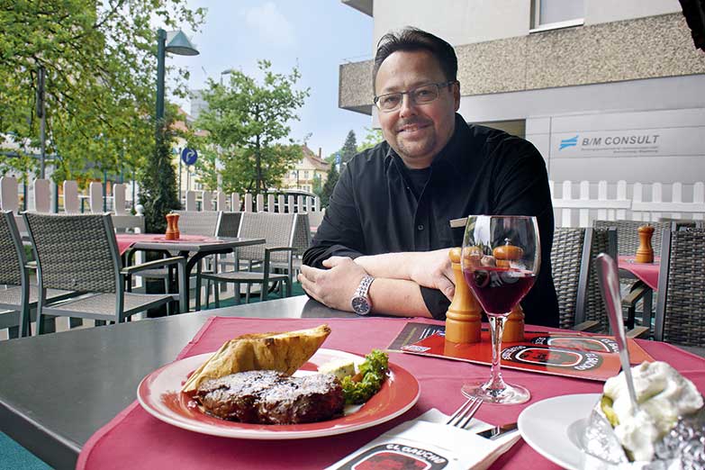 Biergarten / Terasse vom El Gaucho - Restaurant & Steakhaus Braunschweig