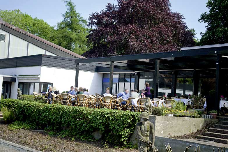 Biergarten / Terasse vom Rokoko - Deutsches Restaurant & Café Braunschweig