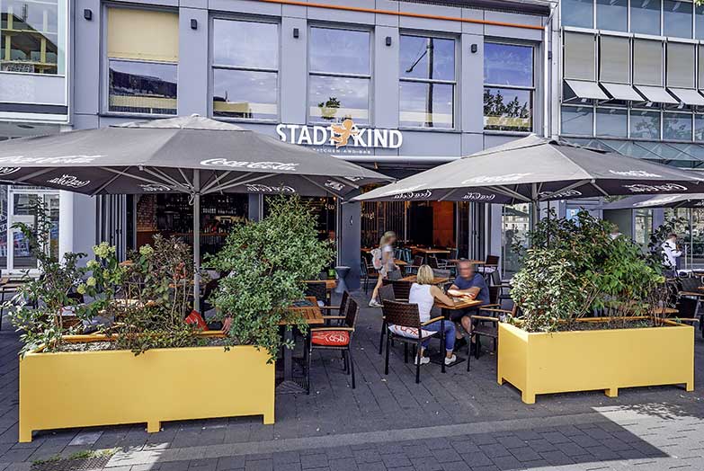 Biergarten / Terasse vom Stadtkind - Cafe I Bar I Restaurant Braunschweig