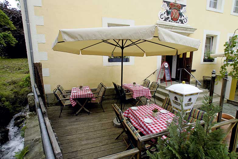 Biergarten / Terasse vom IL Mulino - Italienisches Restaurant Königslutter