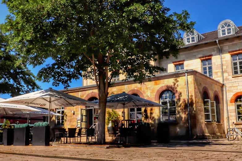 Biergarten / Terasse vom Wok-In - Asiatisches Restaurant Wolfenbüttel