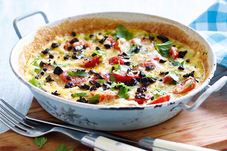 Kulinarisch Rezept Tomaten MozzarellaTortilla