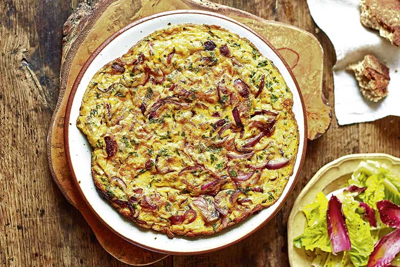 Foto von Frittata al limone - Zitronenfrittata